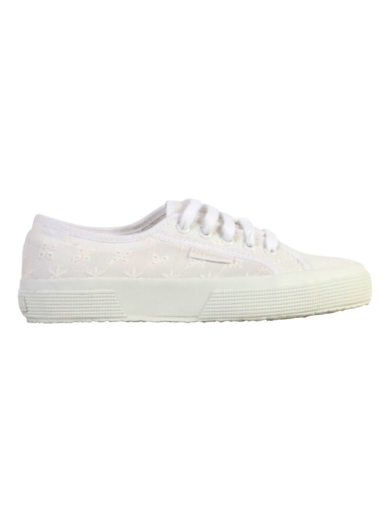 Basket à Lacets Superga Flower Sangallo Blanc - Kiabi