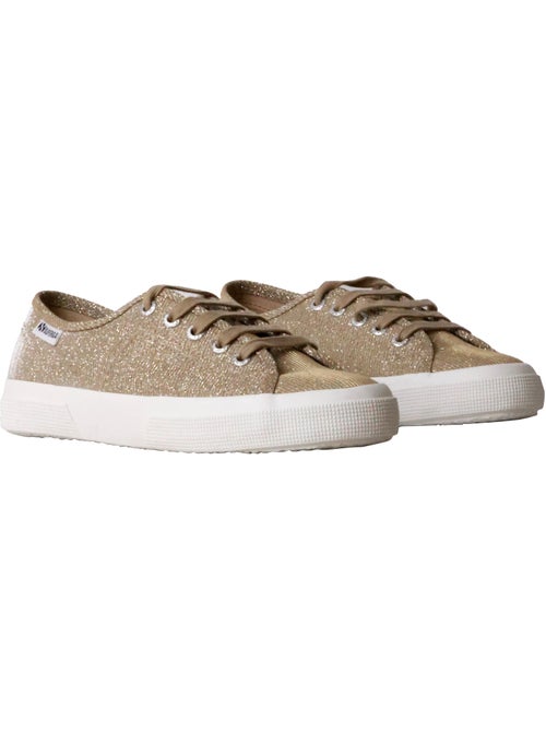 Basket à Lacets Superga Jersey Lame Leggera - Kiabi