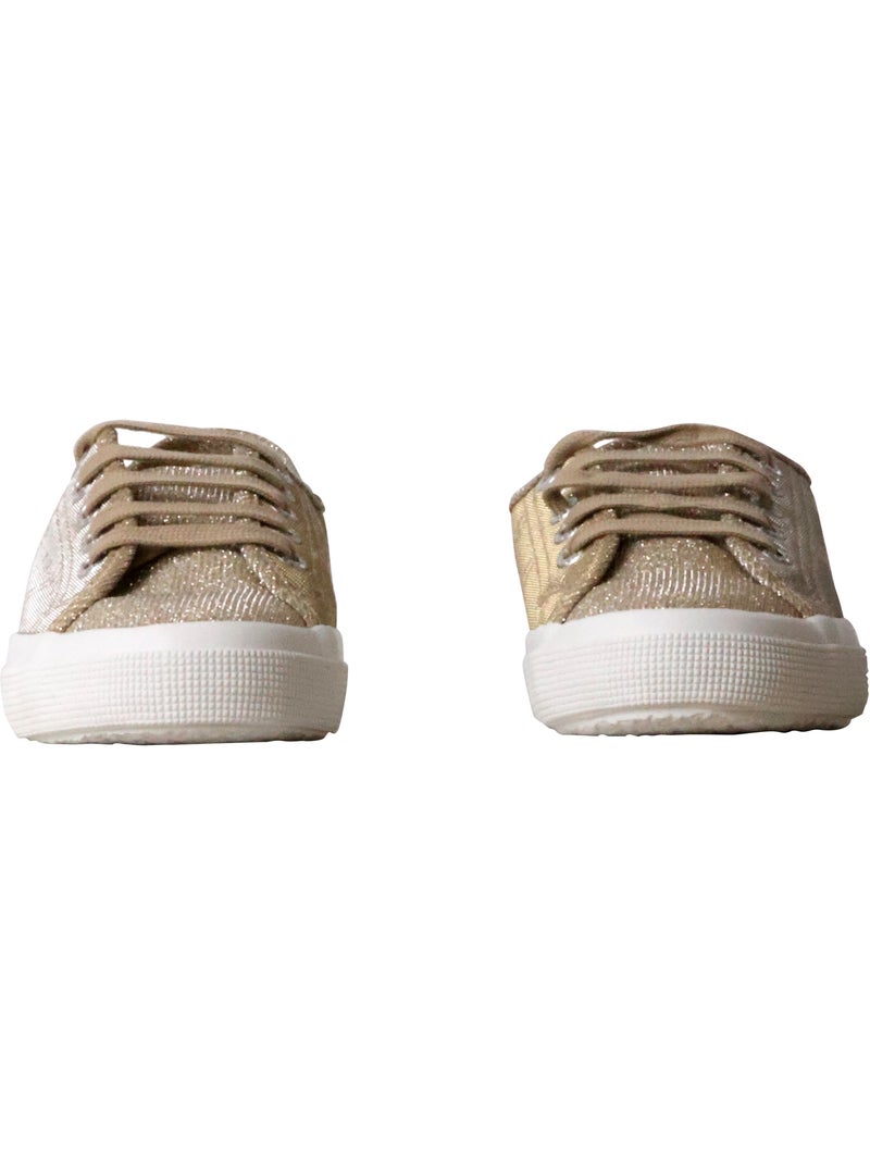 Basket à Lacets Superga Jersey Lame Leggera Gris - Kiabi