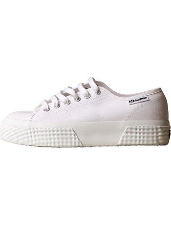 Basket à Lacets Superga Platform Leggera