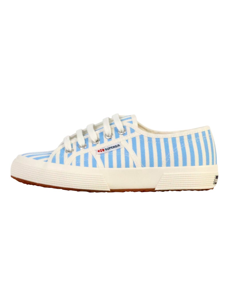 Basket à Lacets Superga Stripes Print Multicolore - Kiabi
