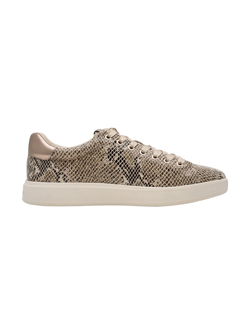 Basket à Lacets Tamaris Beige - Kiabi