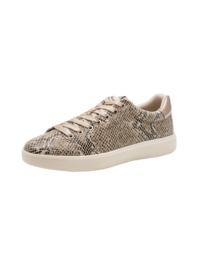 Basket à Lacets Tamaris Beige - Kiabi