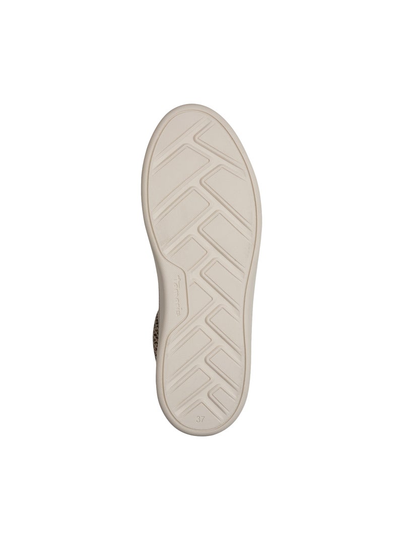 Basket à Lacets Tamaris Beige - Kiabi