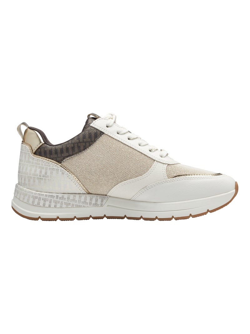Basket à Lacets Tamaris Blanc cassé - Kiabi