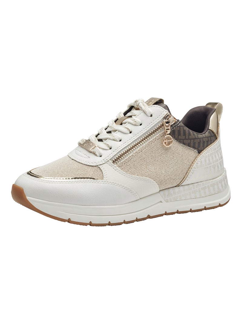 Basket à Lacets Tamaris Blanc cassé - Kiabi
