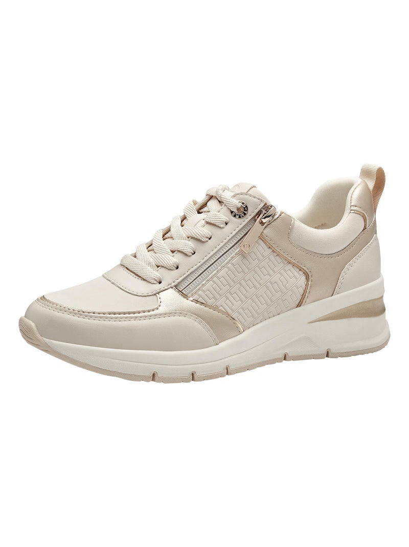 Basket à Lacets Tamaris Blanc cassé - Kiabi