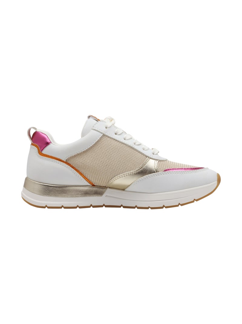 Basket à Lacets Tamaris Blanc - Kiabi