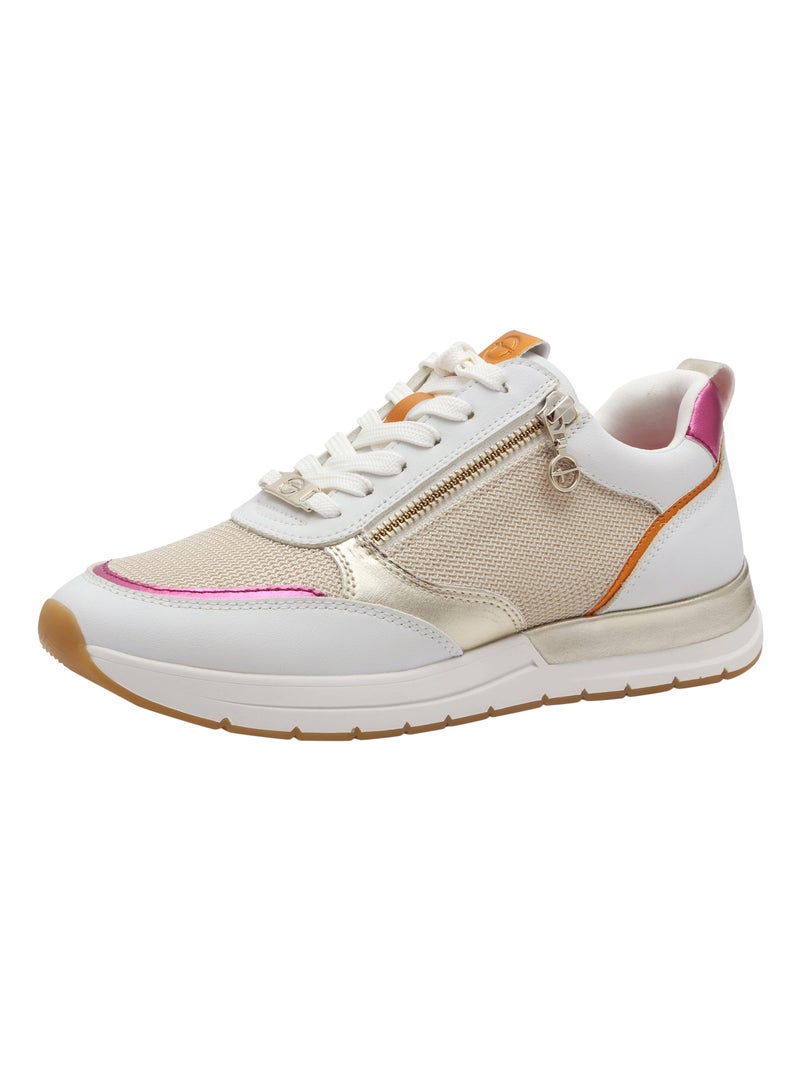 Basket à Lacets Tamaris Blanc - Kiabi