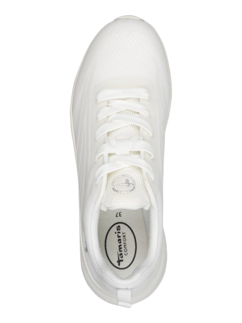 Basket à Lacets Tamaris Blanc - Kiabi