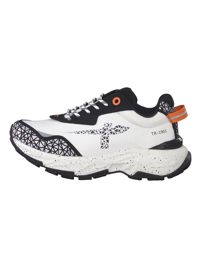 Basket à Lacets Tamaris Blanc Noir - Kiabi