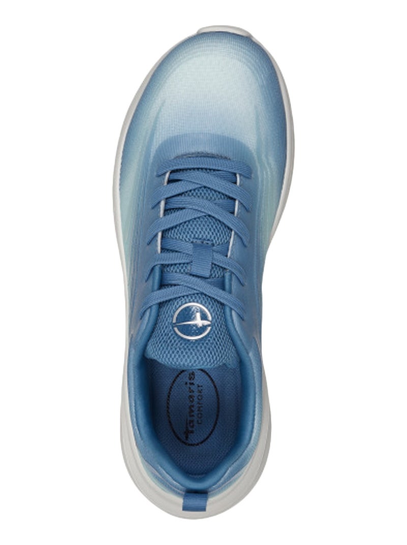 Basket à Lacets Tamaris Bleu denim - Kiabi