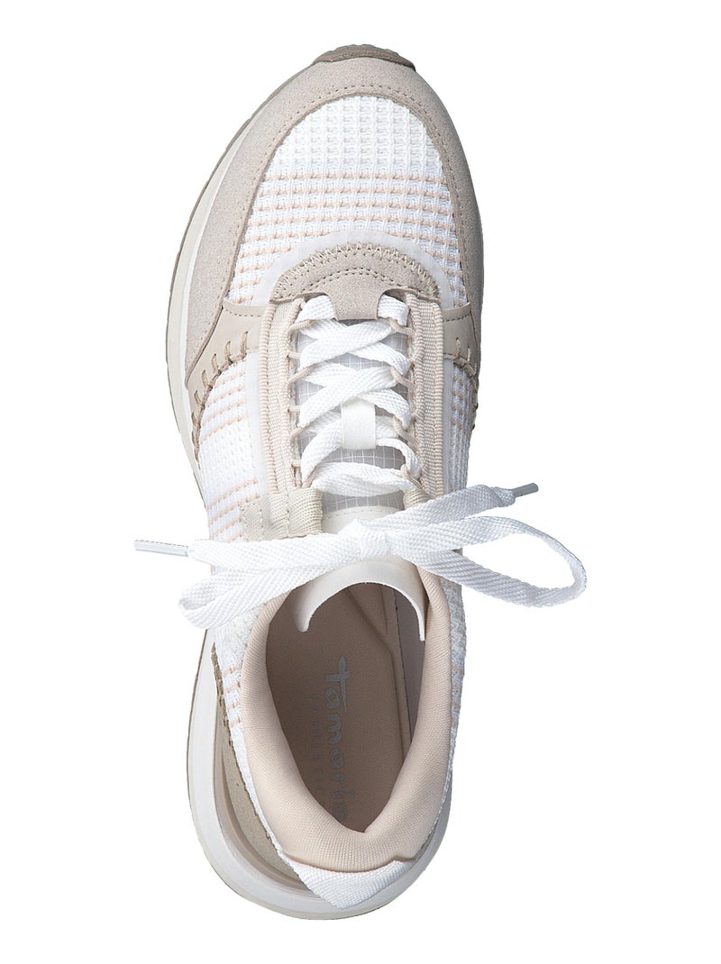 Basket à Lacets Tamaris Comfort-Lining Blanc - Kiabi