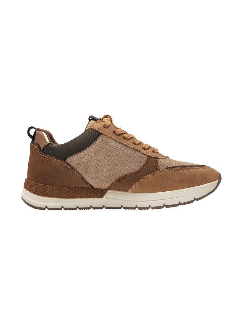 Basket à Lacets Tamaris Marron - Kiabi