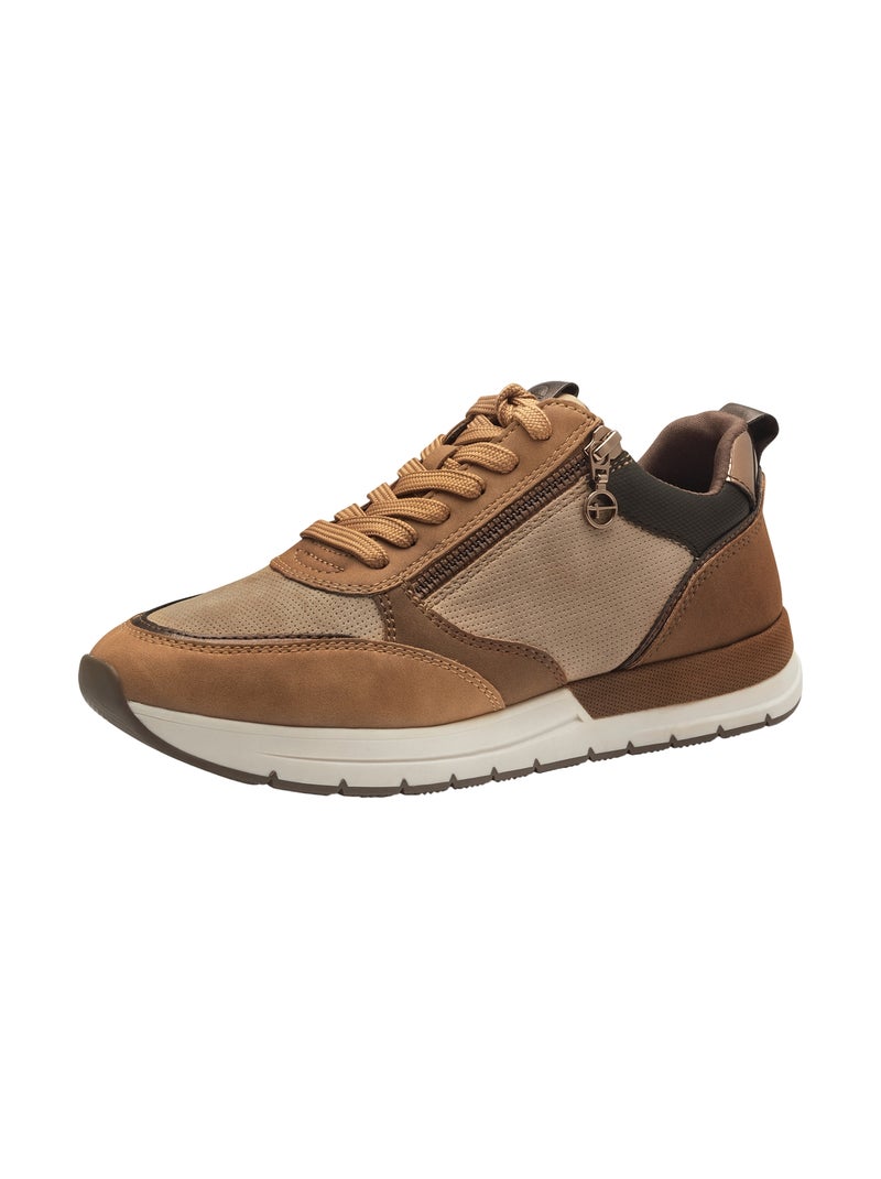 Basket à Lacets Tamaris Marron - Kiabi