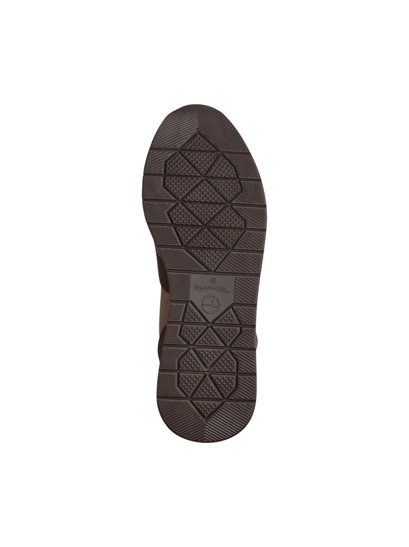 Basket à Lacets Tamaris Marron - Kiabi