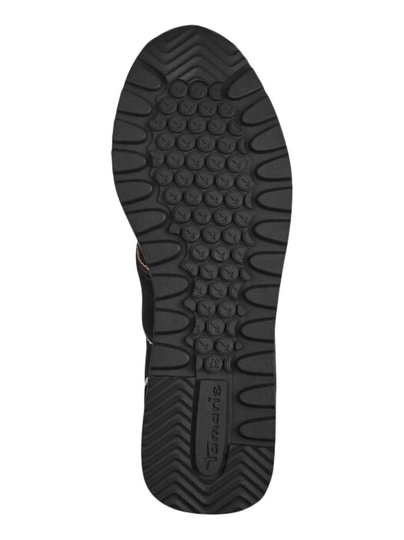 Basket à Lacets Tamaris Noir Doré - Kiabi