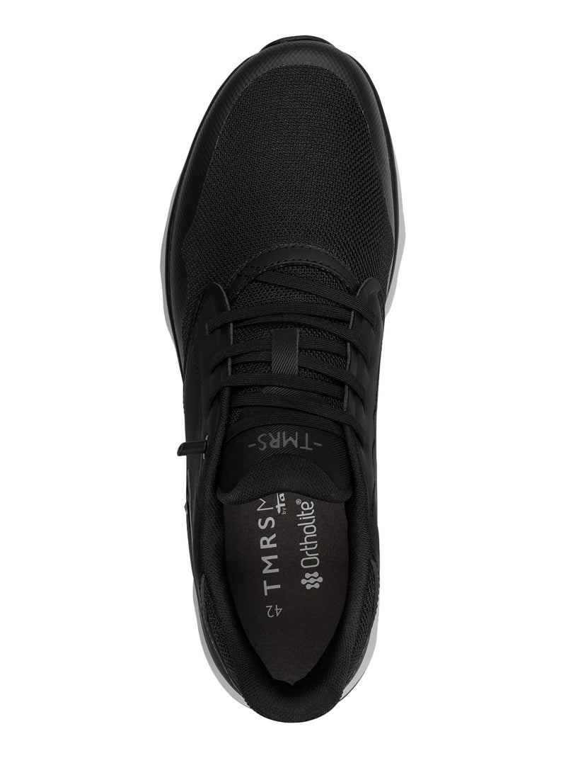 Basket à Lacets Tamaris Noir - Kiabi