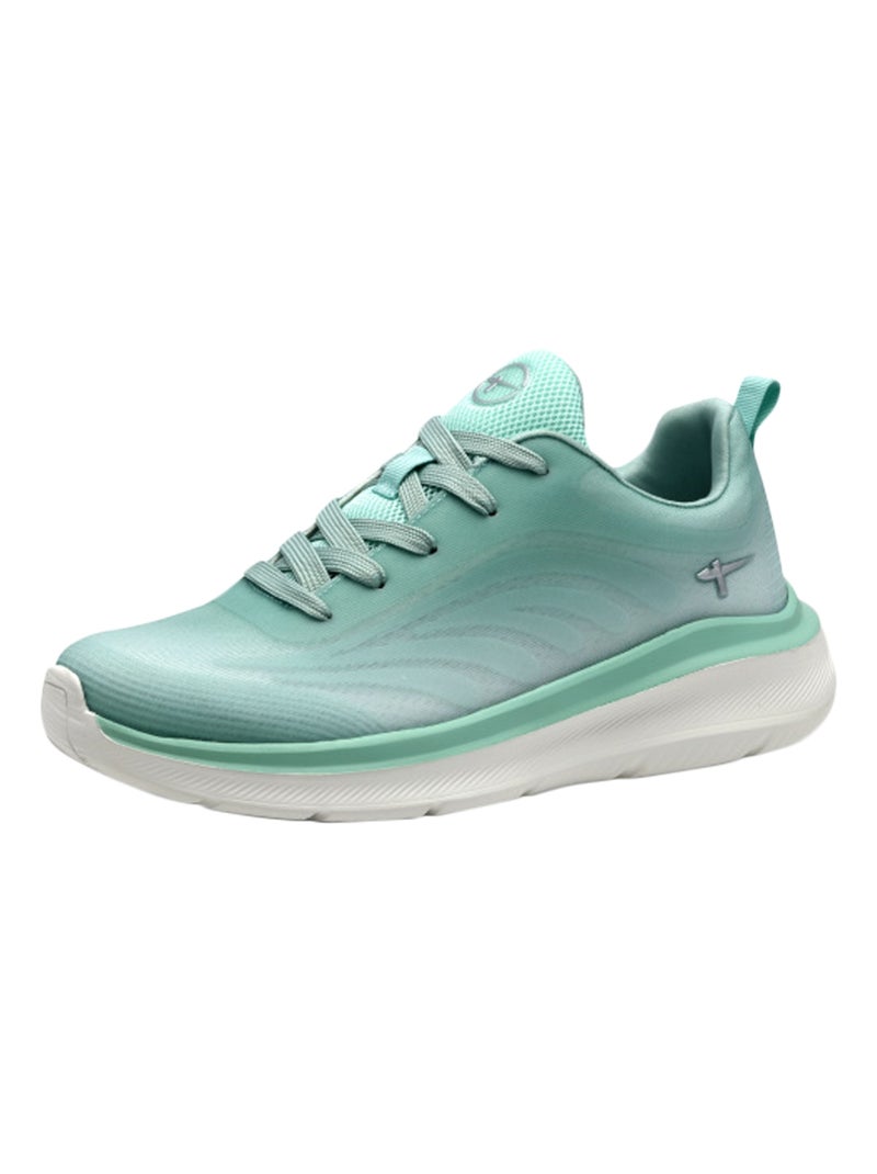 Basket à Lacets Tamaris Vert - Kiabi