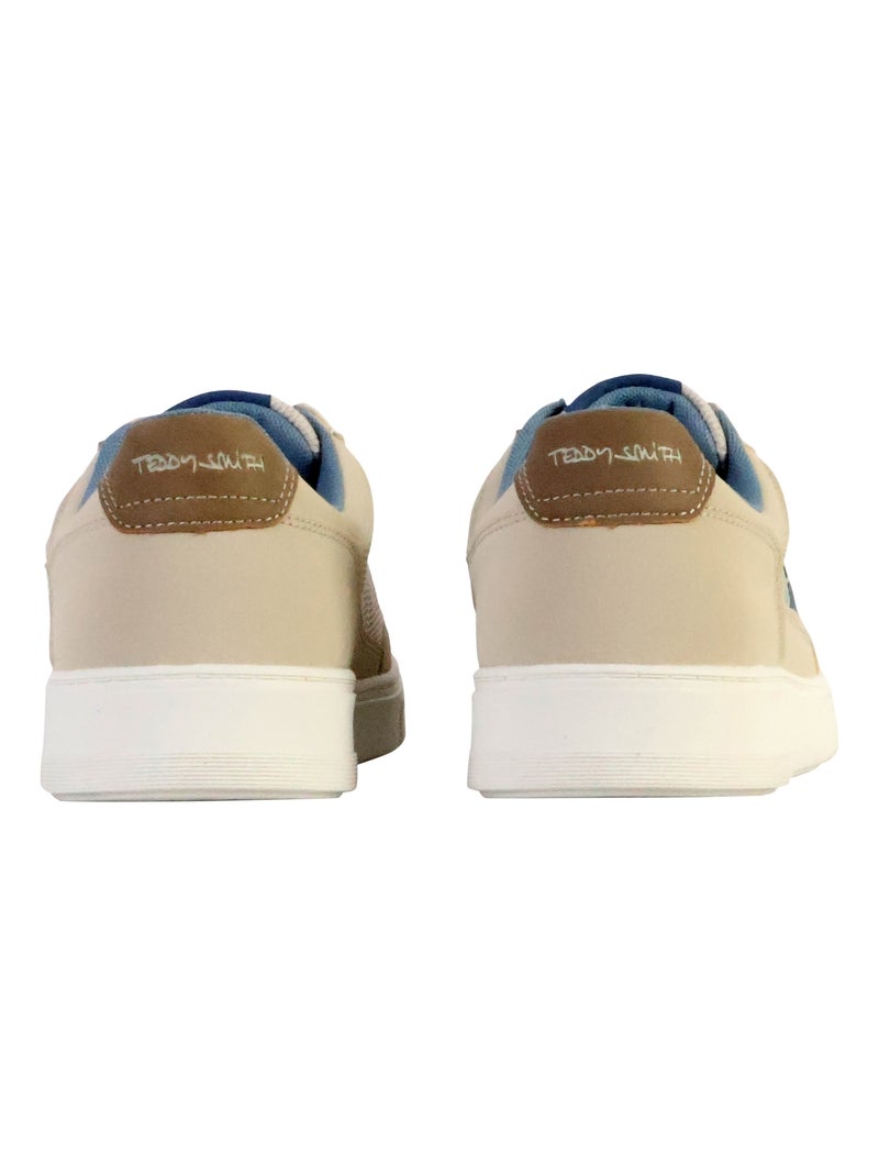 Basket à Lacets Teddy Smith Beige - Kiabi