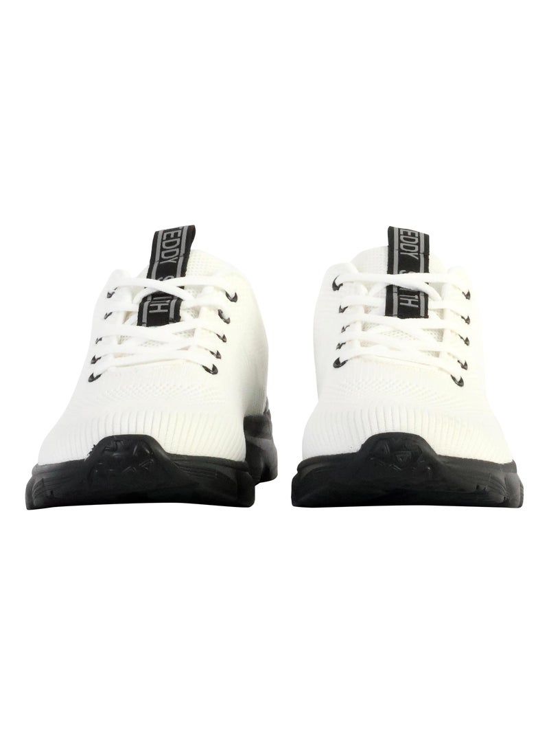 Basket à Lacets Teddy Smith Blanc - Kiabi