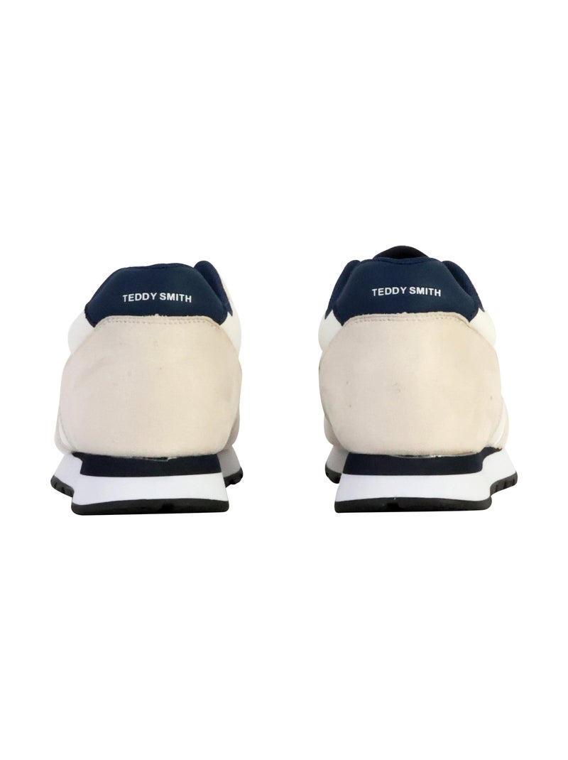 Basket à Lacets Teddy Smith Blanc - Kiabi