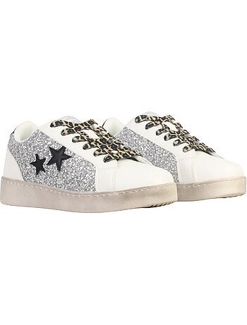 Baskets à lacets pour femme