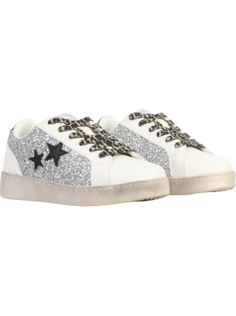 Basket à Lacets Teddy Smith Blanc Gris Noir - Kiabi