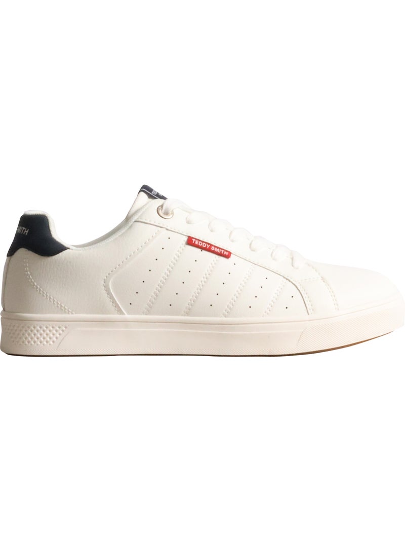 Basket à lacets teddy smith Blanc - Kiabi
