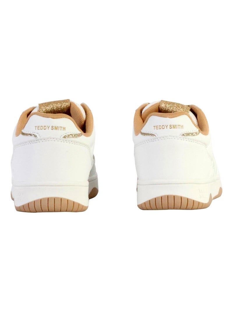 Basket à Lacets Teddy Smith Doré/or - Kiabi