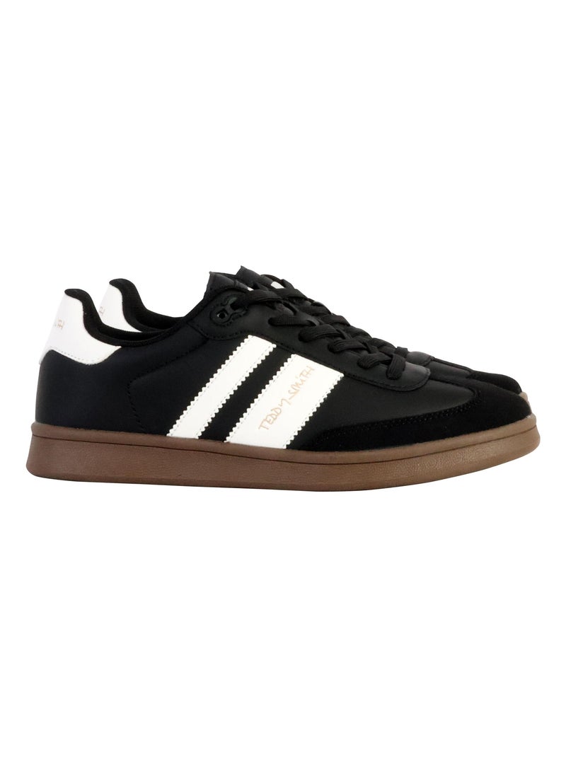 Basket à Lacets Teddy Smith Noir - Kiabi