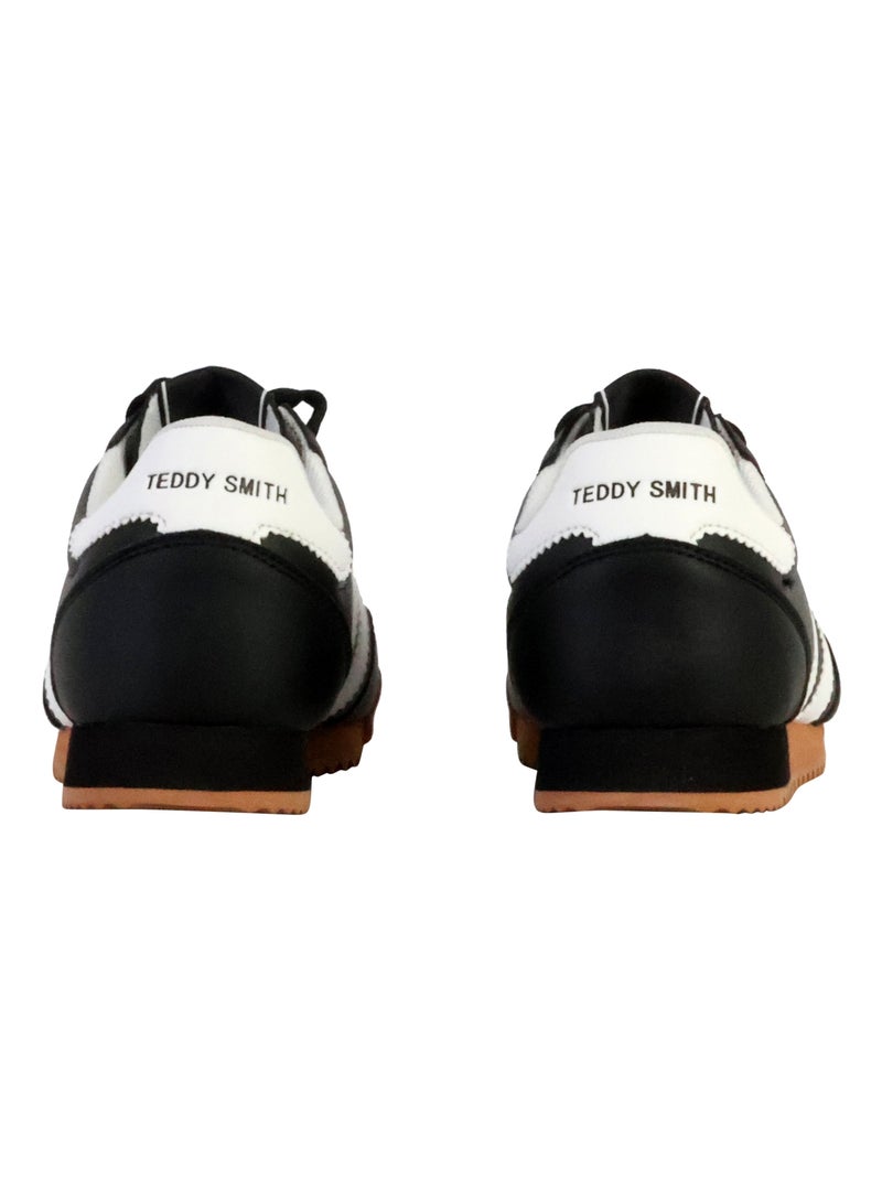 Basket à Lacets Teddy Smith Noir - Kiabi