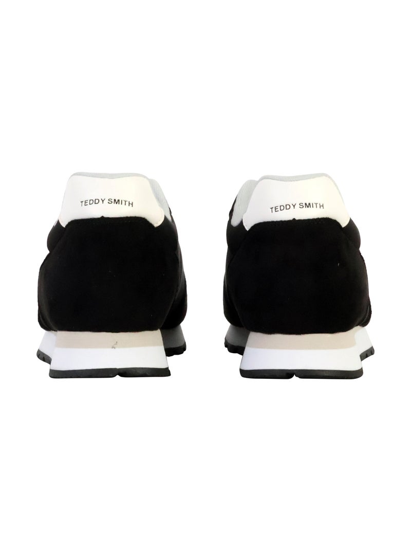 Basket à Lacets Teddy Smith Noir - Kiabi