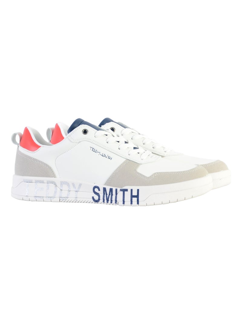 Basket à Lacets Teddy Smith Z.C Bleu - Kiabi