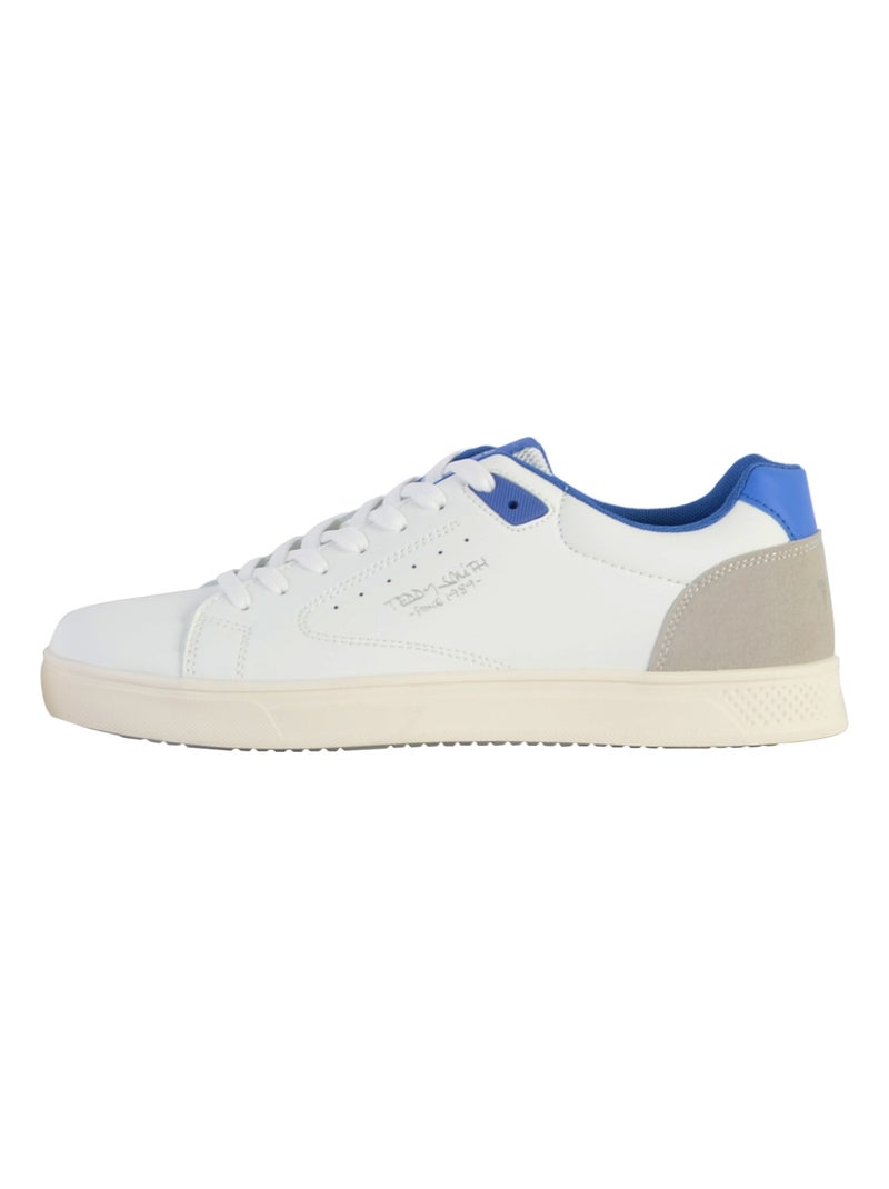 Basket à Lacets Teddy Smith Z.C Bleu - Kiabi