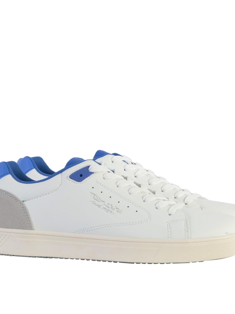 Basket à Lacets Teddy Smith Z.C Bleu - Kiabi