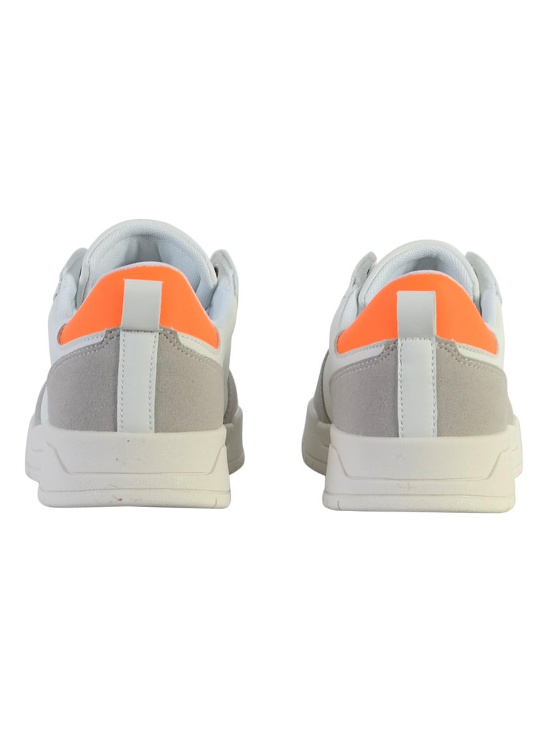 Basket à Lacets Teddy Smith Z.C Orange - Kiabi