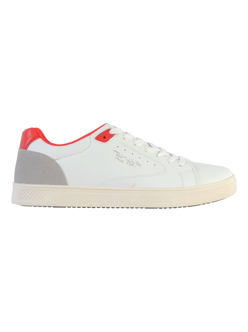 Basket à Lacets Teddy Smith Z.C Rouge - Kiabi