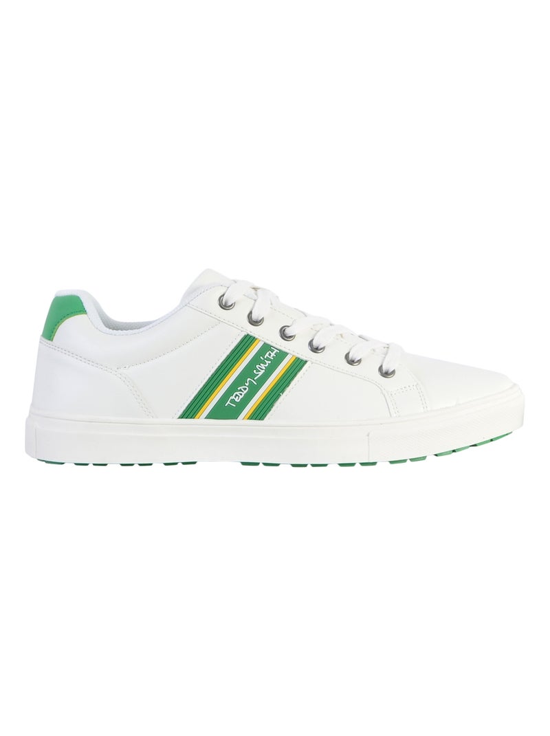 Basket à Lacets Teddy Smith Z.C Vert - Kiabi