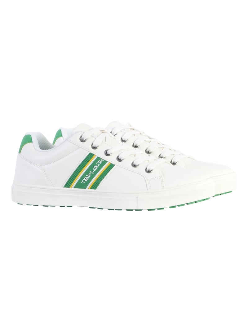 Basket à Lacets Teddy Smith Z.C Vert - Kiabi