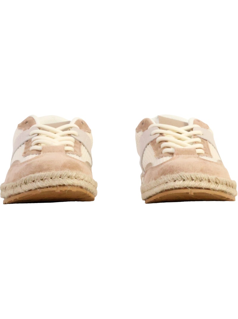 Basket à Lacets The Divine Factory Beige - Kiabi
