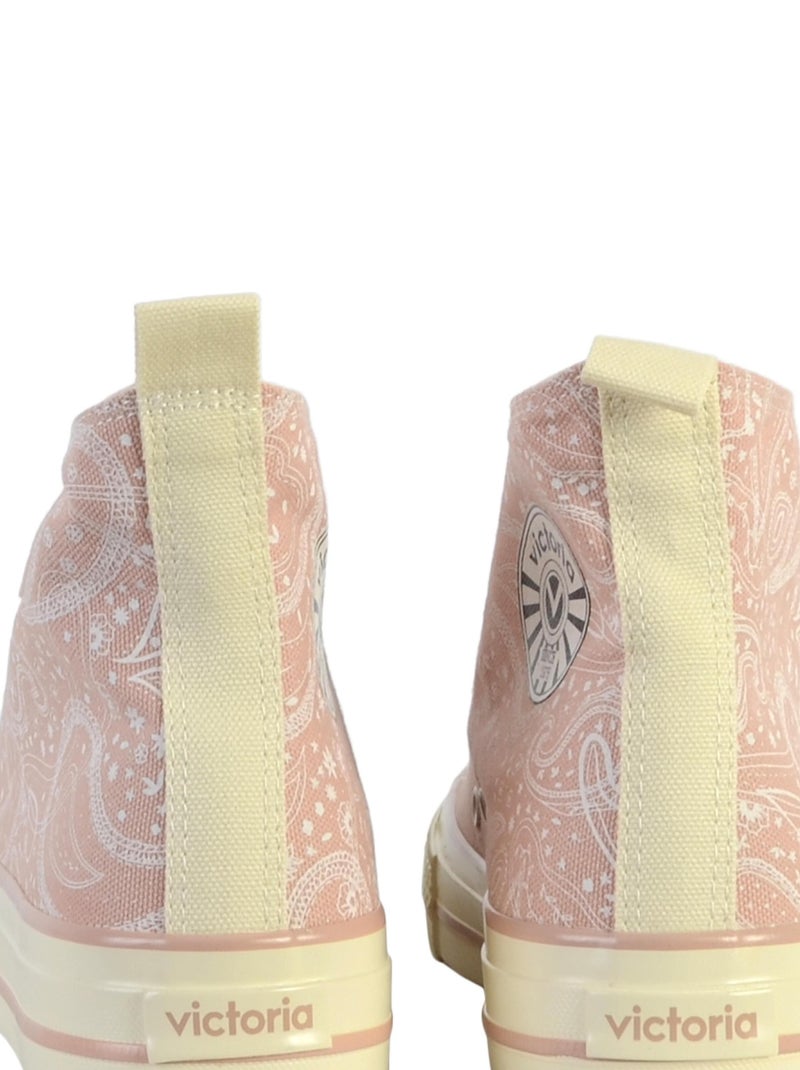 Basket à Lacets Victoria Beige - Kiabi