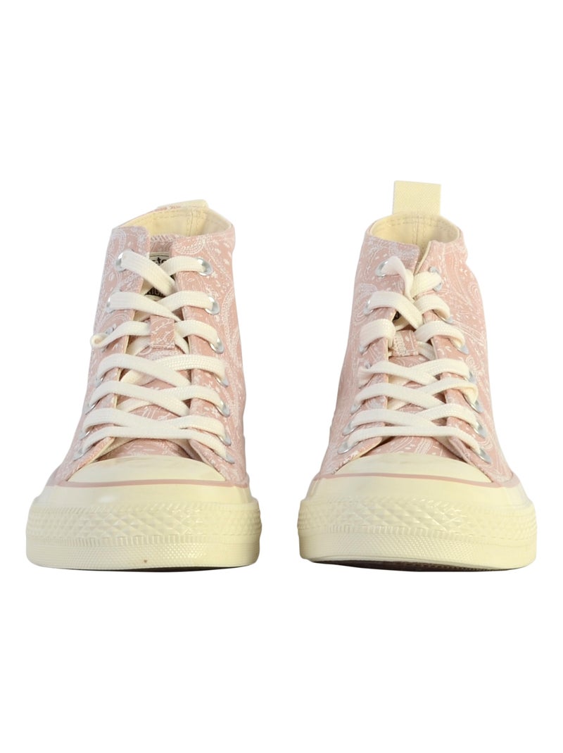 Basket à Lacets Victoria Beige - Kiabi