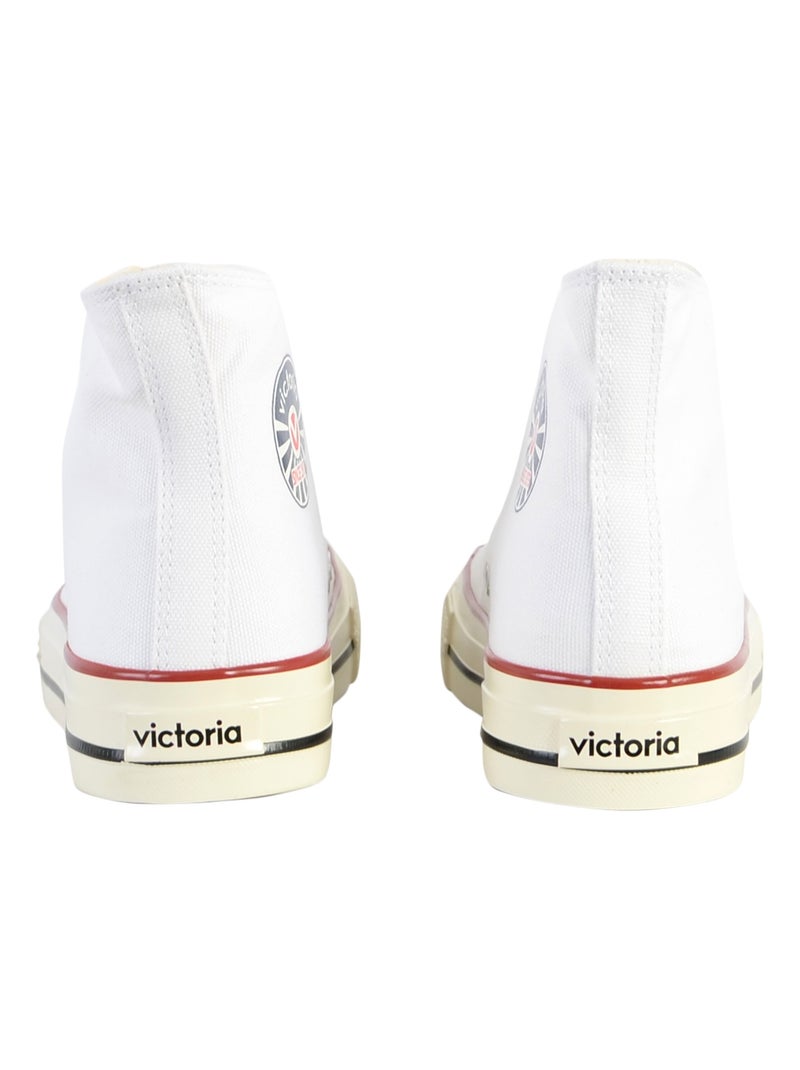 Basket à Lacets Victoria Blanc - Kiabi