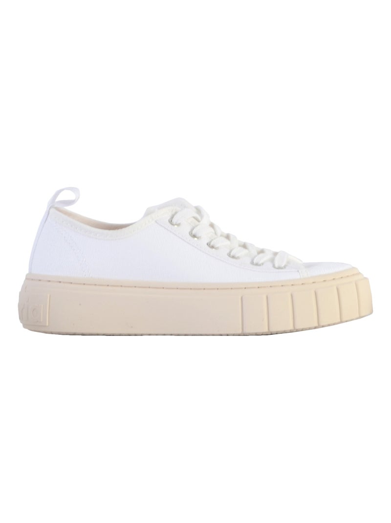 Basket à Lacets Victoria Blanc - Kiabi