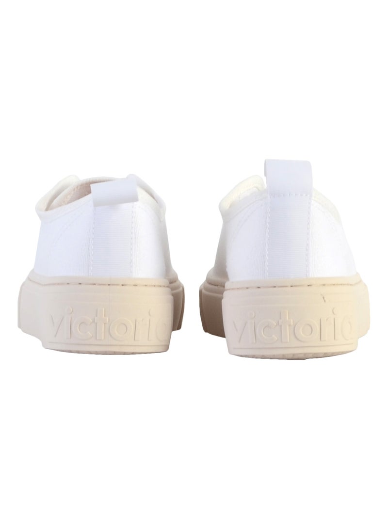 Basket à Lacets Victoria Blanc - Kiabi