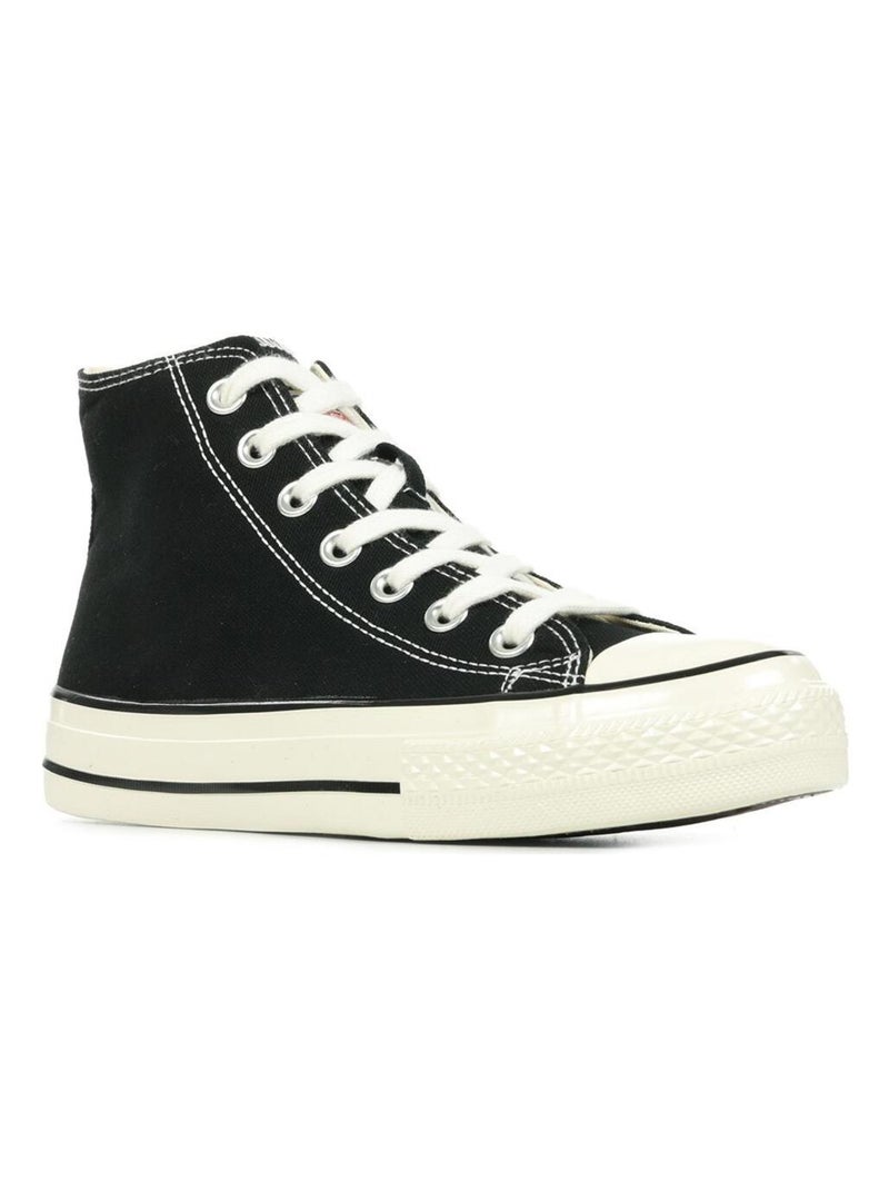 Basket à Lacets Victoria Noir - Kiabi