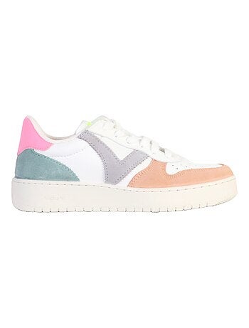 Baskets de Sport Multicolores Avec Détail Fluo Pour Femme