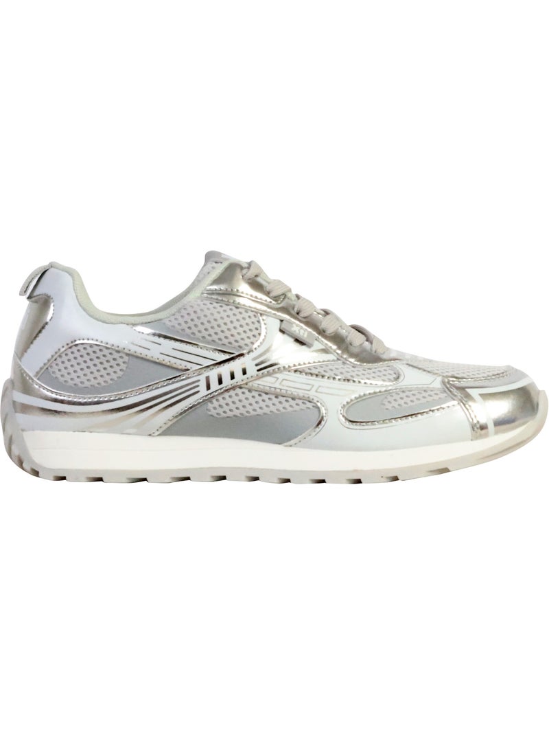 Basket à Lacets Xti Blanc Gris Noir - Kiabi