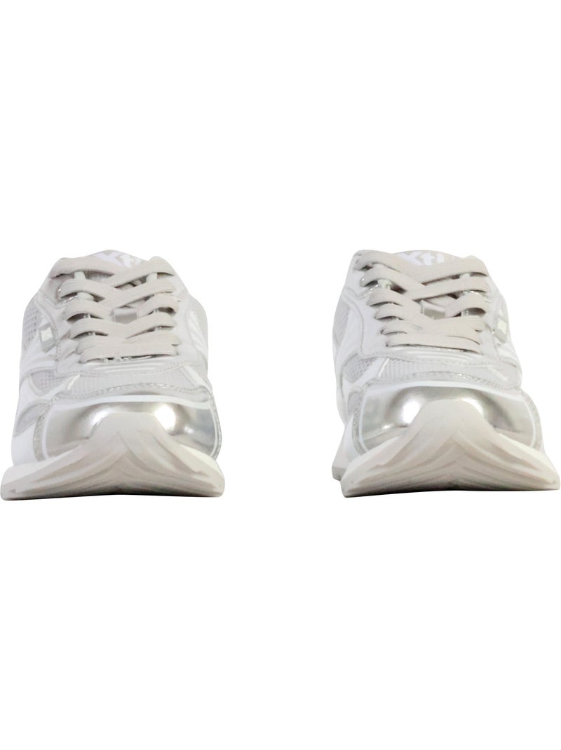 Basket à Lacets Xti Blanc Gris Noir - Kiabi
